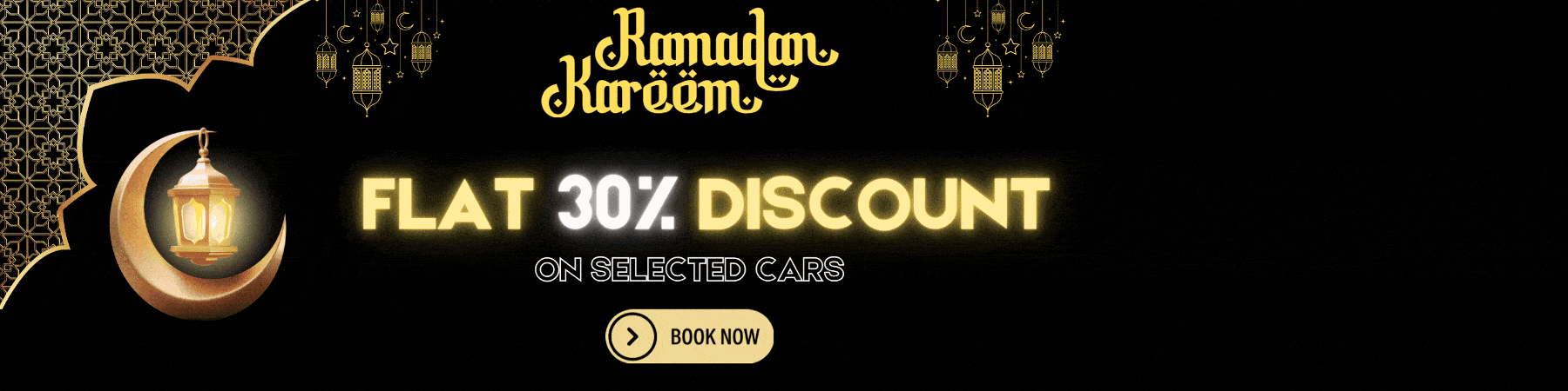 Premium Crystal Car Rental GIF Promotion