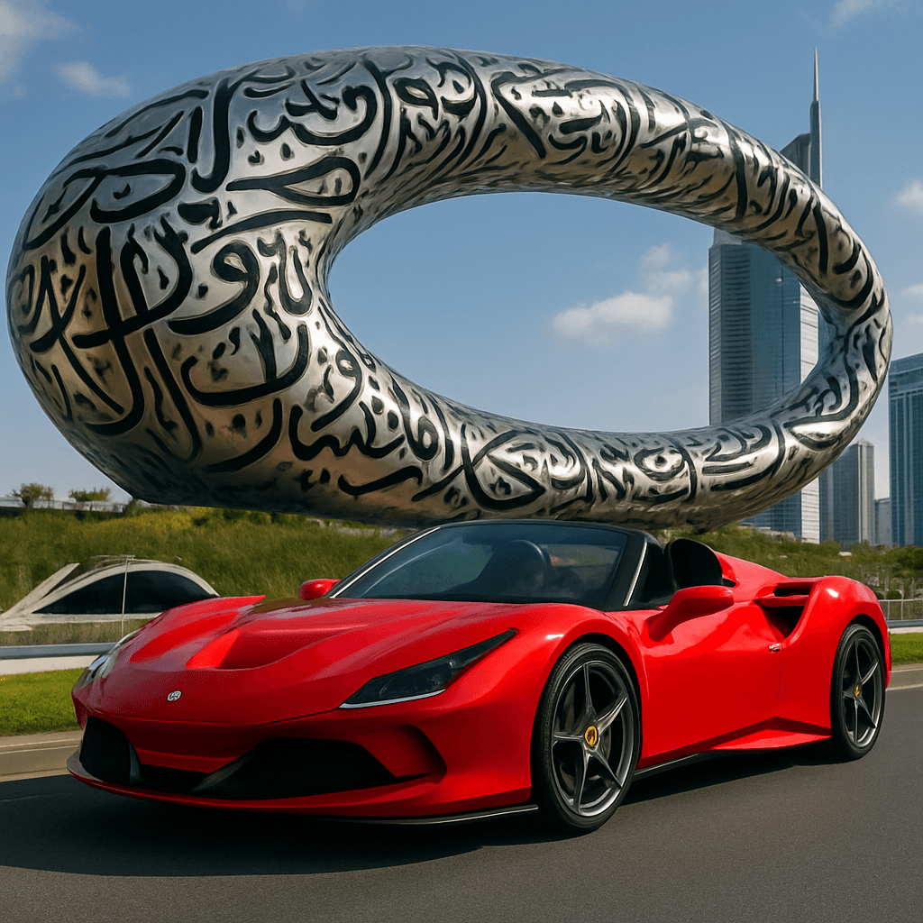 Rent Ferrari in Dubai
