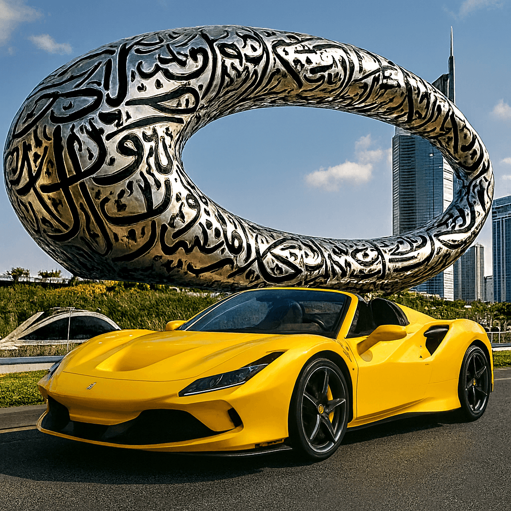 Rent Ferrari in Dubai
