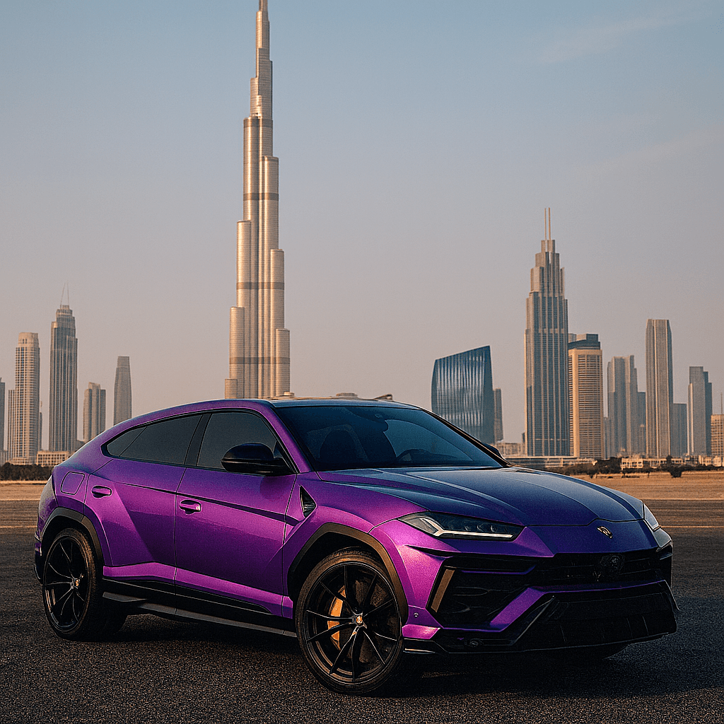 Rent Lamborghini Urus in Dubai