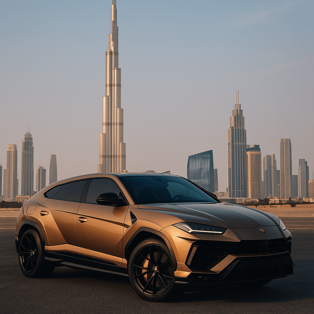 Rent Lamborghini Urus in Dubai